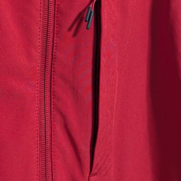 Chick-fil-A Oobe Jacket Red Full Zip  Employee Jacket Size L - Picture 4 of 8